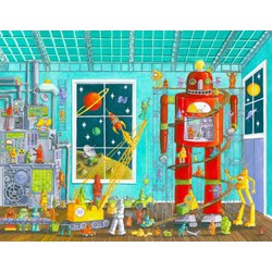 Schmidt Spiele (56159) - "Robot" - 60 brikker puslespil