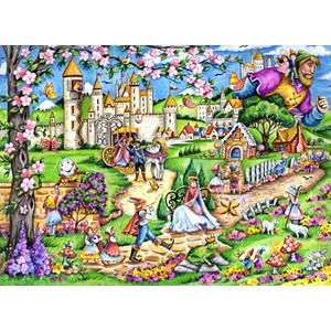 Schmidt Spiele (56160) - "Fairyland" - 100 brikker puslespil