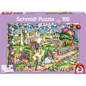 Schmidt Spiele (56160) - "Fairyland" - 100 brikker puslespil