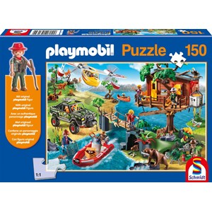 Schmidt Spiele (56164) - "Treehouse" - 150 brikker puslespil