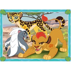 Ravensburger (07158) - "The Lion Guard" - 12 16 20 24 brikker puslespil