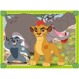 Ravensburger (07158) - "The Lion Guard" - 12 16 20 24 brikker puslespil