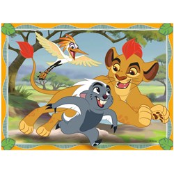 Ravensburger (07158) - "The Lion Guard" - 12 16 20 24 brikker puslespil
