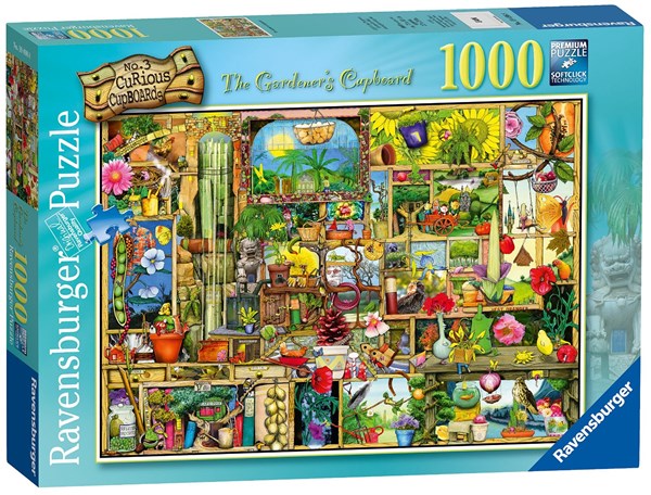 Ravensburger (19498) - Colin Thompson: "The Gardener's Cupboard" - 1000 brikker puslespil