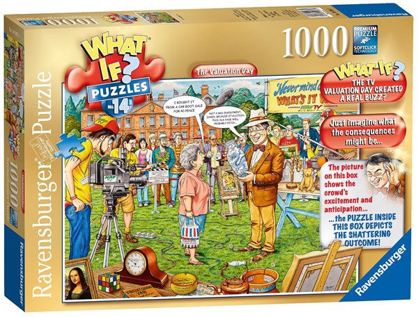 Ravensburger (19585) - "What If ? Puzzle #14 - The Valuation Day" - 1000 brikker puslespil