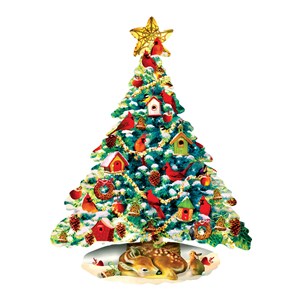 SunsOut (97120) - "Forest Christmas" - 1000 brikker puslespil