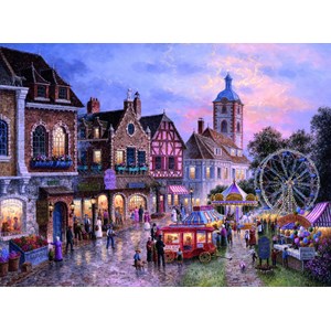 Trefl (33033) - Dennis Lewan: "Festpladsen" - 3000 brikker puslespil