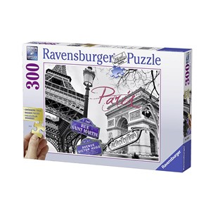 Ravensburger (13658) - "Paris" - 300 brikker puslespil