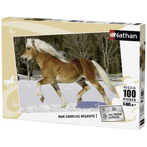 Nathan (86733) - "Horse" - 100 brikker puslespil
