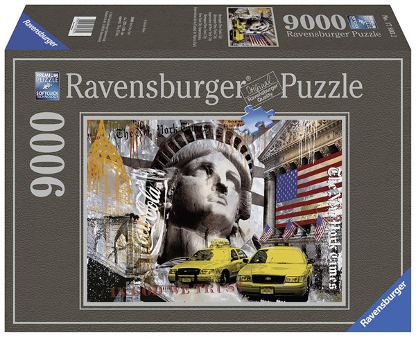 Ravensburger (17803) - "New York City" - 9000 brikker puslespil