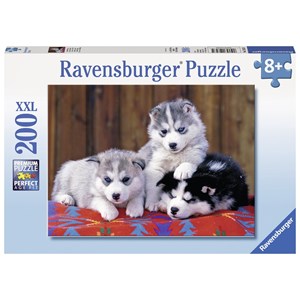 Ravensburger (12823) - "Huskies" - 200 brikker puslespil