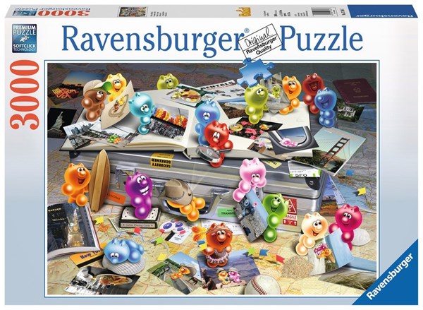 Ravensburger (17064) - "Gelini" - 3000 brikker puslespil