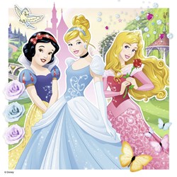 Ravensburger (07008) - "Disney Princess" - 25 36 49 brikker puslespil
