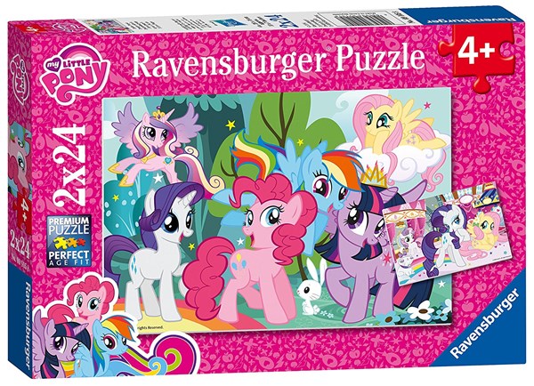 Ravensburger (09105) - "My Little Pony" - 24 brikker puslespil