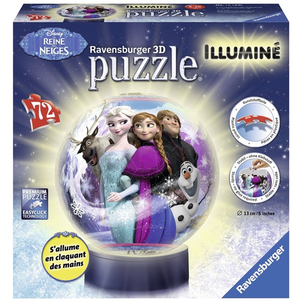 Ravensburger (12183) - "Frozen" - 72 brikker puslespil
