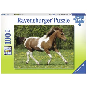 Ravensburger (10848) - "Galloping" - 100 brikker puslespil