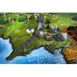 4D Cityscape (51102) - "4D Lord of the Rings Middle Earth" - 2000 brikker puslespil