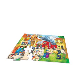 Noris (6060-38000) - "Fire Brigade" - 45 brikker puslespil