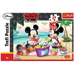 Trefl (14236) - "Picnic at the beach" - 24 brikker puslespil