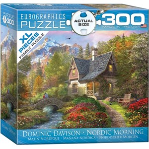 Eurographics (8300-0966) - Dominic Davison: "Nordic Morning" - 300 brikker puslespil