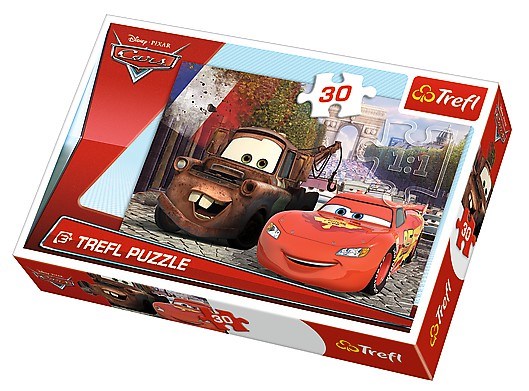 Trefl (18206) - "Cars" - 30 brikker puslespil