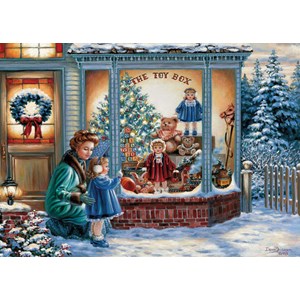 Art Puzzle (4194) - "The Toy Box" - 500 brikker puslespil