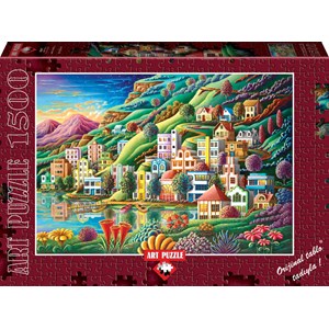 Art Puzzle (4641) - "Hidden Harbor" - 1500 brikker puslespil