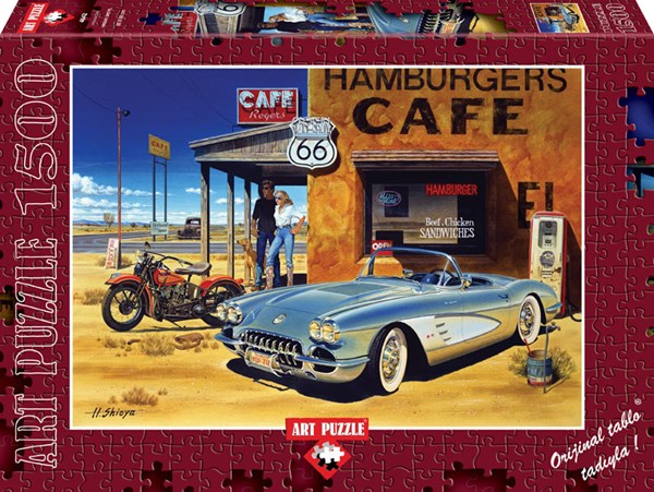 Art Puzzle (4642) - "Arizona Cafe" - 1500 brikker puslespil