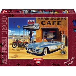 Art Puzzle (4642) - "Arizona Cafe" - 1500 brikker puslespil