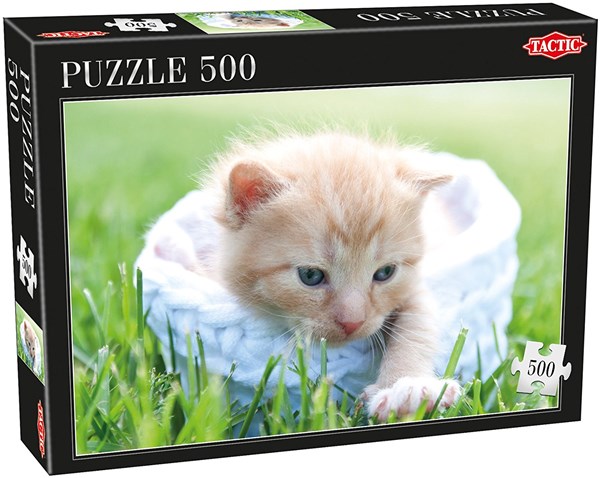 Tactic (53338) - "Kitten" - 500 brikker puslespil