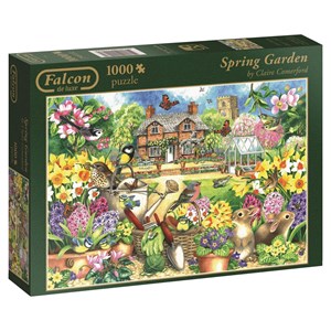 Falcon (11106) - Claire Comerford: "Spring Garden" - 1000 brikker puslespil