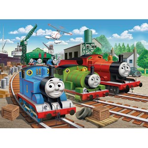 Ravensburger (07050) - "Thomas & Friends" - 16 brikker puslespil