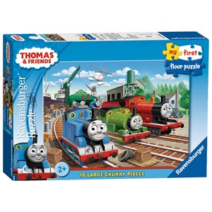 Ravensburger (07050) - "Thomas & Friends" - 16 brikker puslespil