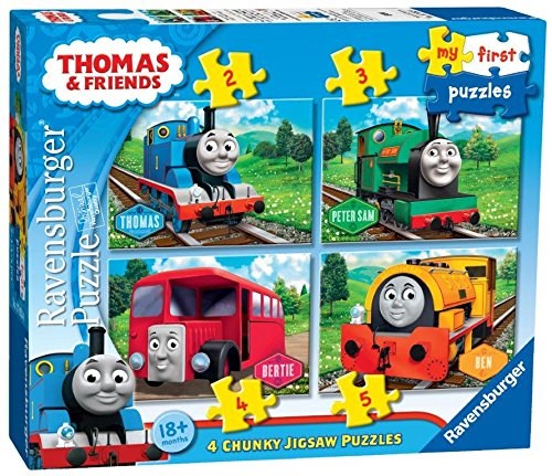 Ravensburger (07053) - "Thomas & Friends" - 2 3 4 5 brikker puslespil