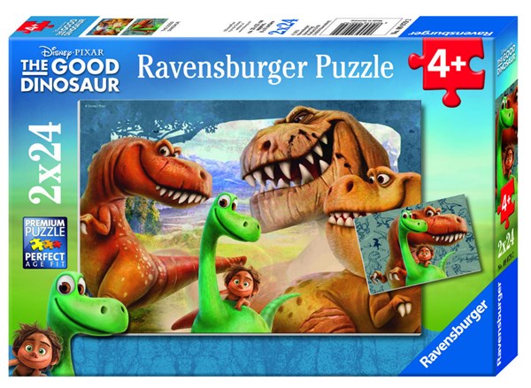 Ravensburger (09079) - "Unusual Friendship" - 24 brikker puslespil