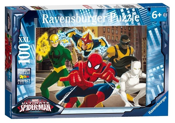 Ravensburger (10518) - "Spider-Man" - 100 brikker puslespil