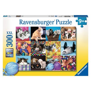 Ravensburger (13197) - "Cats Collage" - 300 brikker puslespil