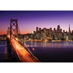 KS Games (11376) - Brigitte Peyton: "San Francisco Bridge at Sunset" - 500 brikker puslespil