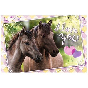 Trefl (13213) - "I Love You" - 260 brikker puslespil