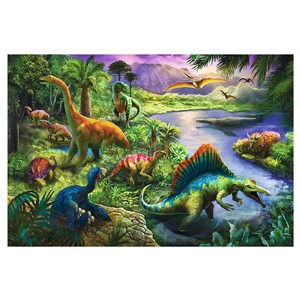 Trefl (13214) - "Dinosaurs" - 260 brikker puslespil
