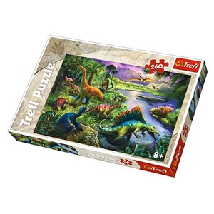 Trefl (13214) - "Dinosaurs" - 260 brikker puslespil