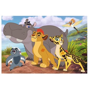 Trefl (14240) - "Disney Lion Guard" - 24 brikker puslespil