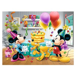 Trefl (18211) - "Fødselsdagskage Mickey" - 30 brikker puslespil