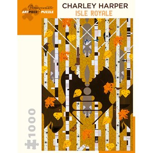 Pomegranate (AA982) - Charley Harper: "Isle Royale" - 1000 brikker puslespil