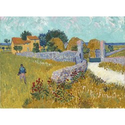Grafika (01511) - Vincent van Gogh: "Farmhouse in Provence, 1888" - 2000 brikker puslespil