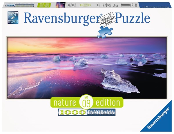 Ravensburger (15075) - "Nature Edition N°9 - Jökulsárlón, Island" - 1000 brikker puslespil