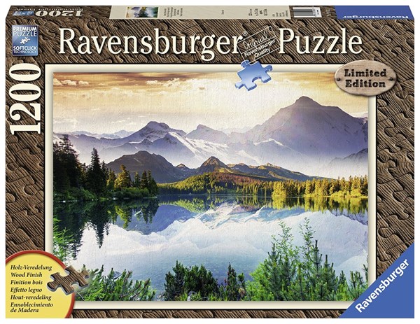 Ravensburger (19901) - "Sunny Mountain Landscape" - 1200 brikker puslespil