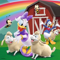 Ravensburger (09357) - "Everyone Loves Mickey" - 49 brikker puslespil