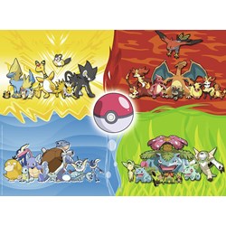 Ravensburger (10035) - "Pokemon" - 150 brikker puslespil