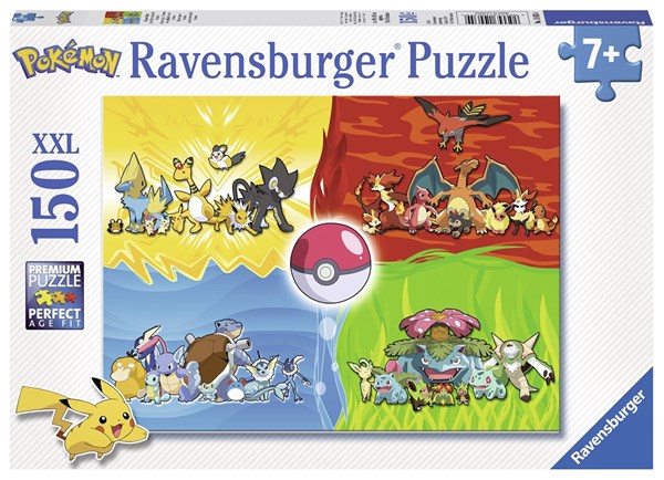 Ravensburger (10035) - "Pokemon" - 150 brikker puslespil